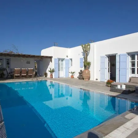 Mykonos Psarrou Villas For 18 People ヴィラ *