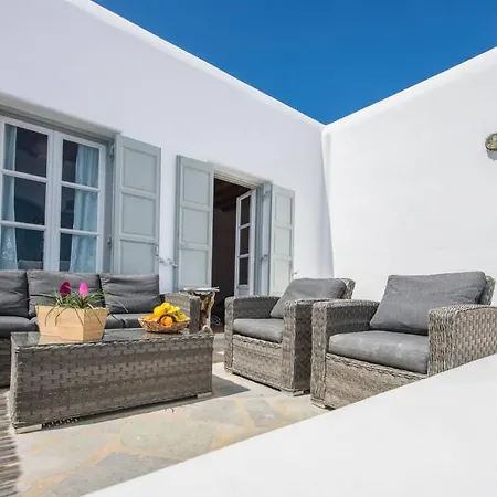 ヴィラ Mykonos Psarrou Villas For 18 People