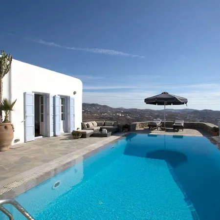 Mykonos Psarrou Villas For 18 People Mykonos Town