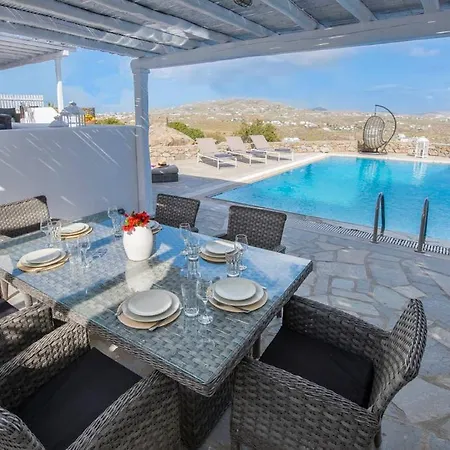 Mykonos Psarrou Villas For 18 People * Mykonos Town